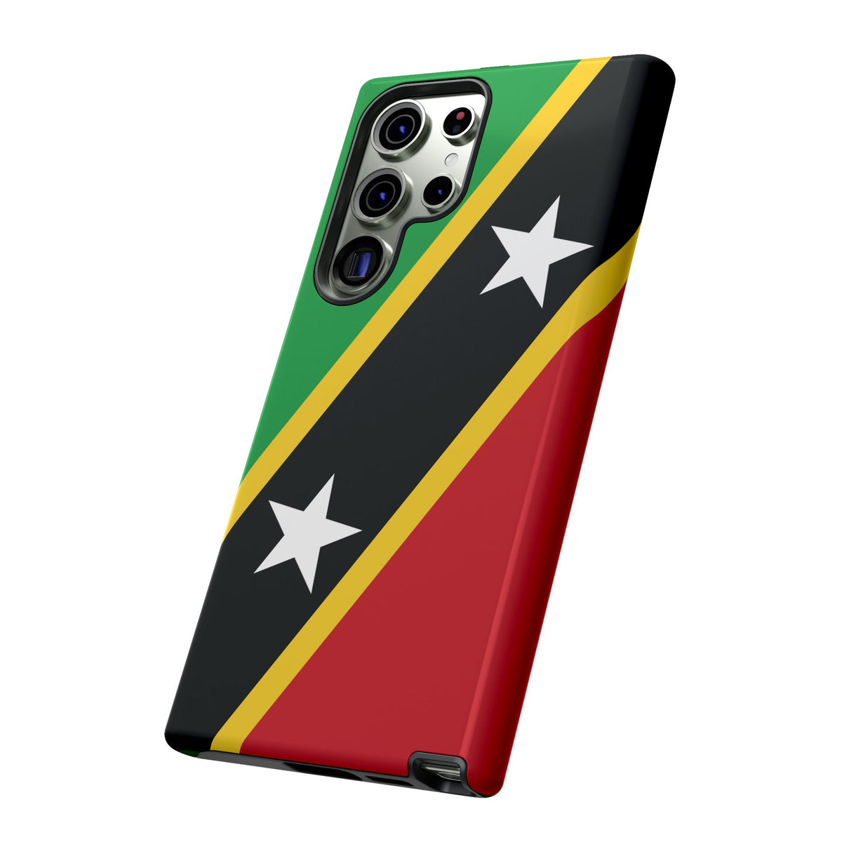 Saint Kitts and Nevis Flag Tough Phone Case - Irie Blues Boutique