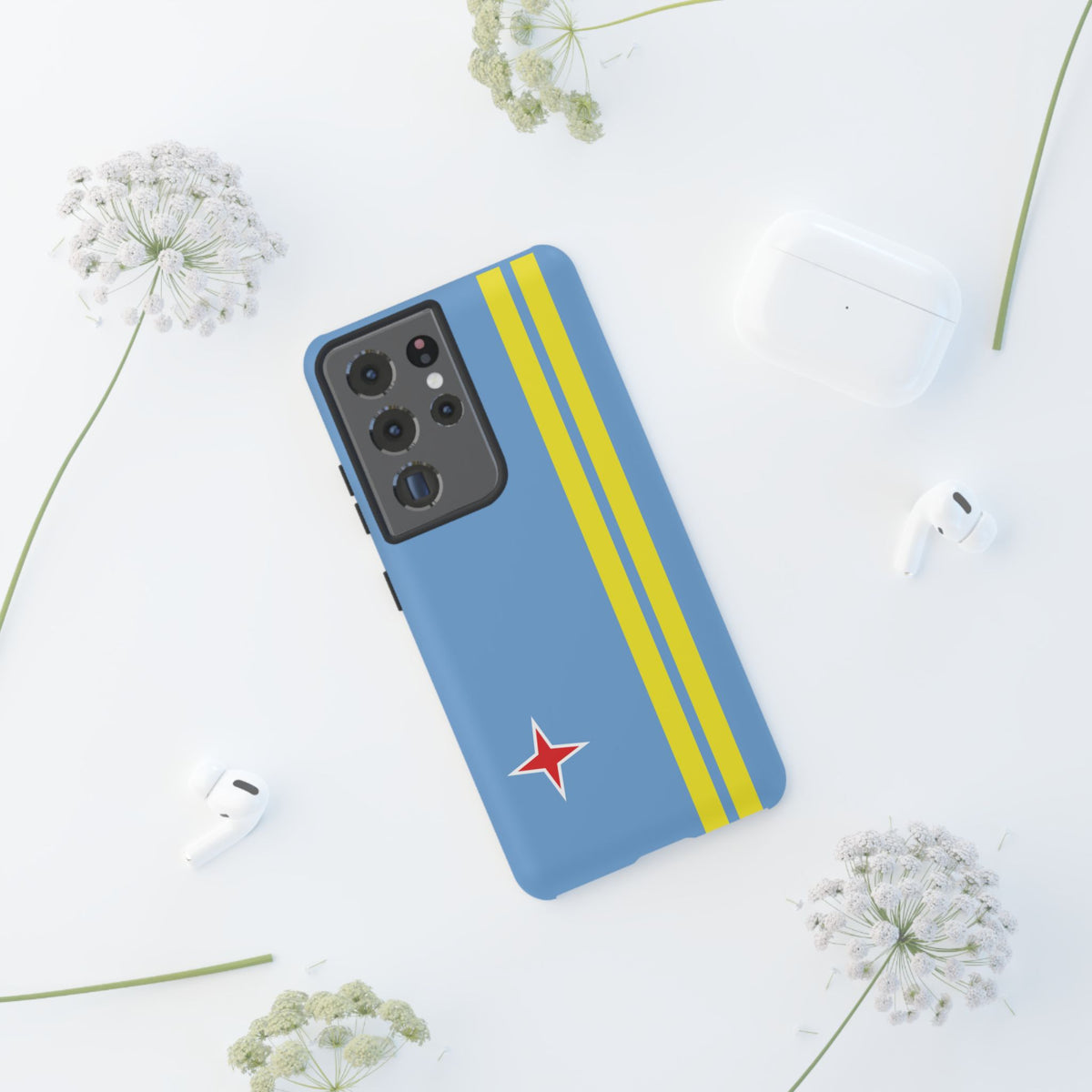 Aruba Flag Tough Phone Case - Irie Blues Boutique