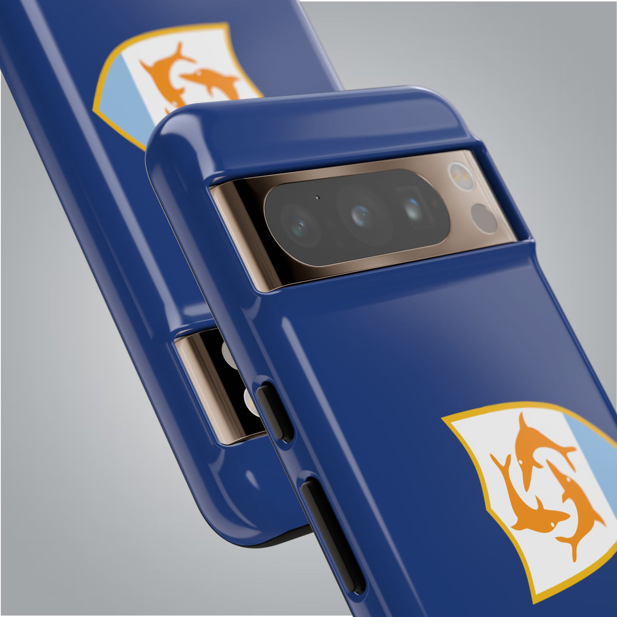 Anguilla Flag Tough Phone Case - Irie Blues Boutique