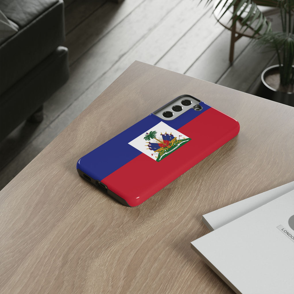 Haiti Flag Tough Phone Case - Irie Blues Boutique