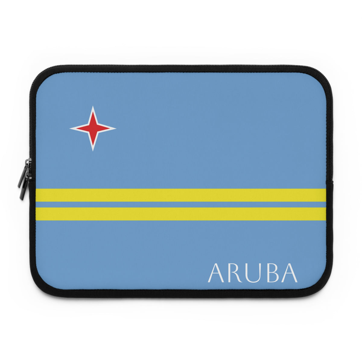 Aruba Flag Laptop Sleeve Case - Irie Blues Boutique