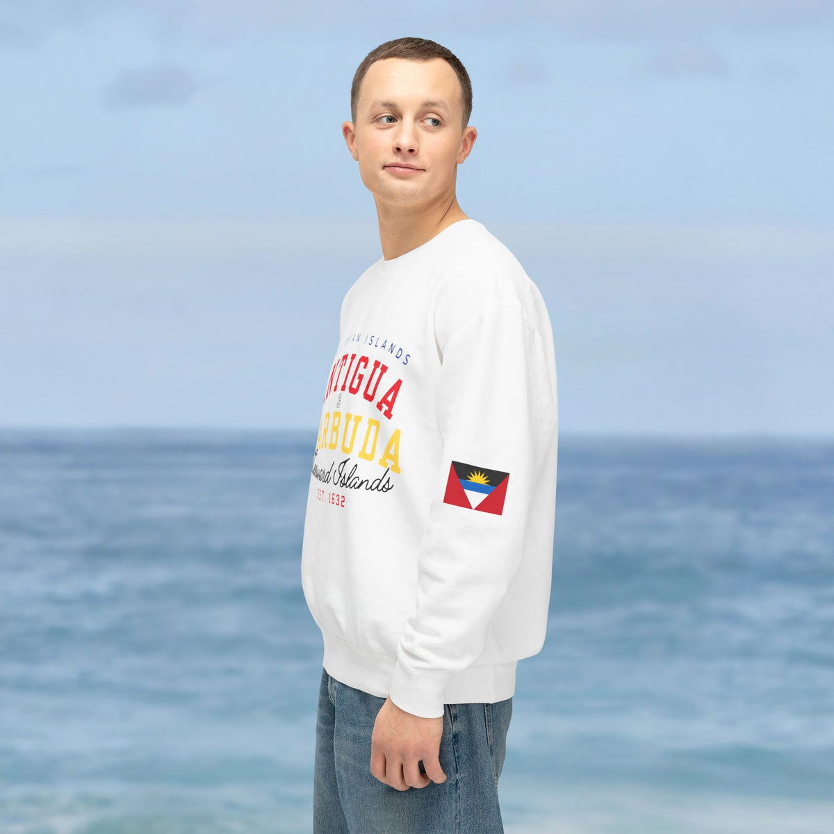 Antigua Barbuda Caribbean University Sweatshirt - Irie Blues Boutique