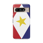 Saba Flag Tough Phone Case - Irie Blues Boutique