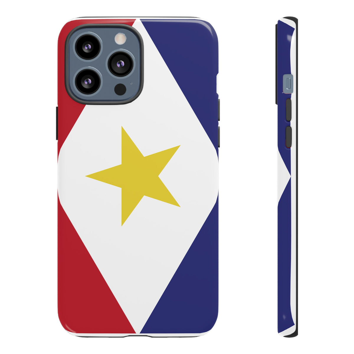 Saba Flag Tough Phone Case - Irie Blues Boutique
