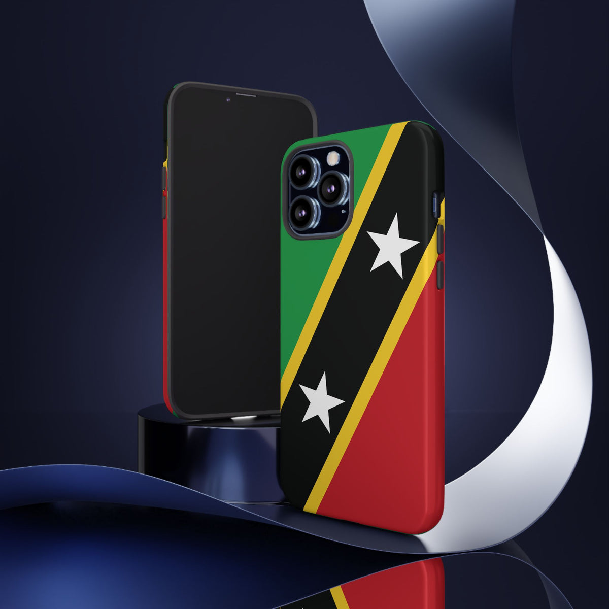 Saint Kitts and Nevis Flag Tough Phone Case - Irie Blues Boutique