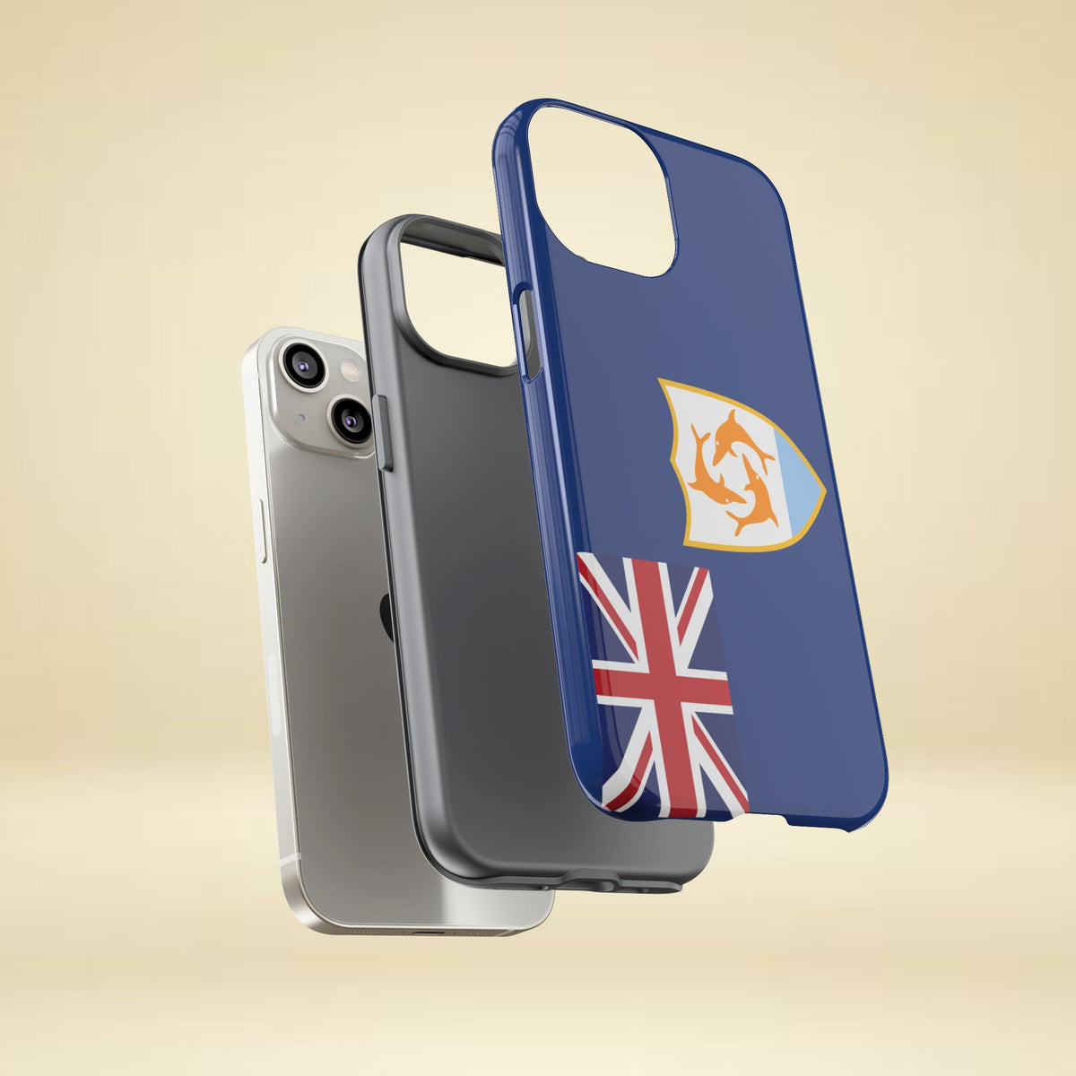 Anguilla Flag Tough Phone Case - Irie Blues Boutique