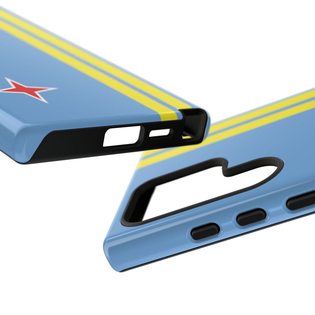 Aruba Flag Tough Phone Case - Irie Blues Boutique