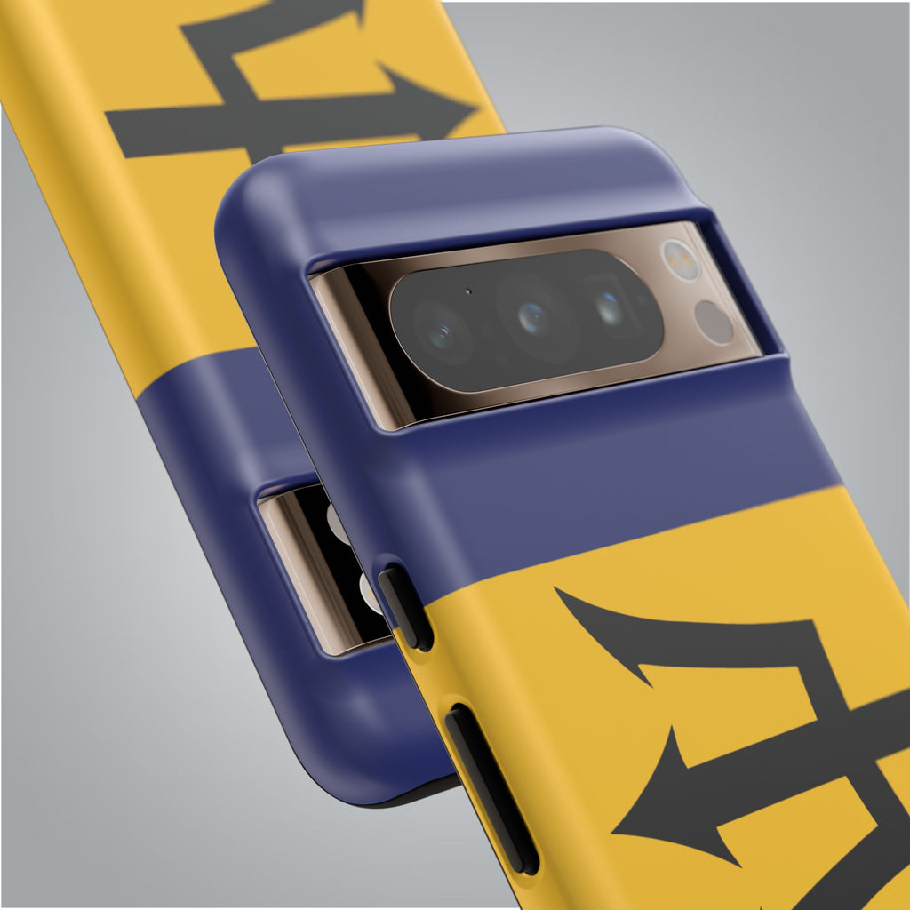 Barbados Flag Tough Phone Case - Irie Blues Boutique