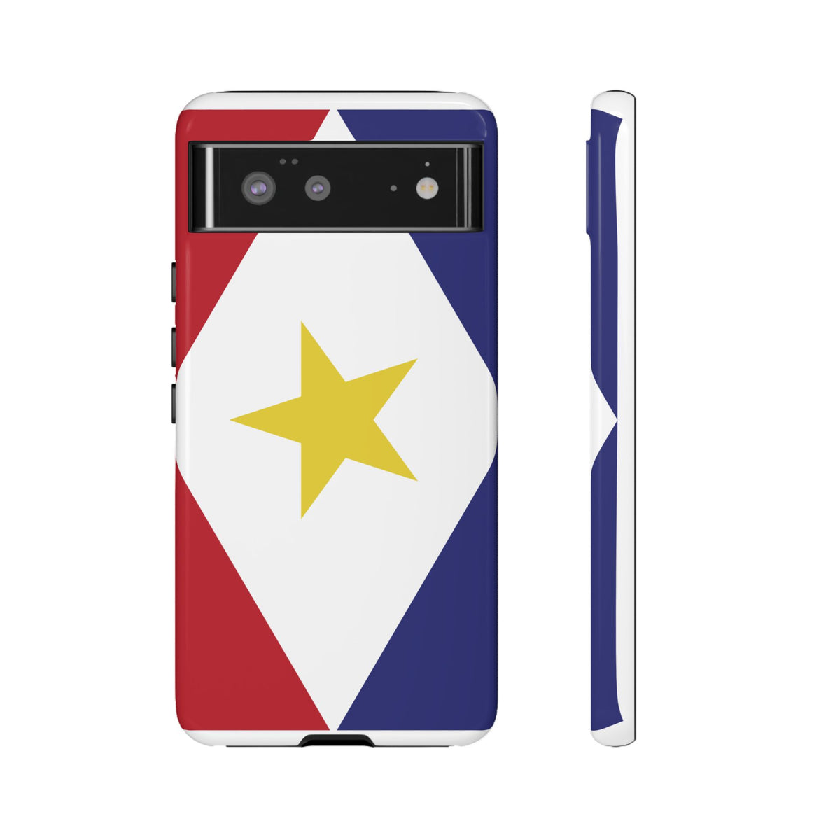 Saba Flag Tough Phone Case - Irie Blues Boutique
