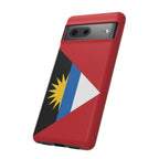 Antigua and Barbuda Flag Tough Phone Case - Irie Blues Boutique