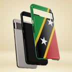 Saint Kitts and Nevis Flag Tough Phone Case - Irie Blues Boutique