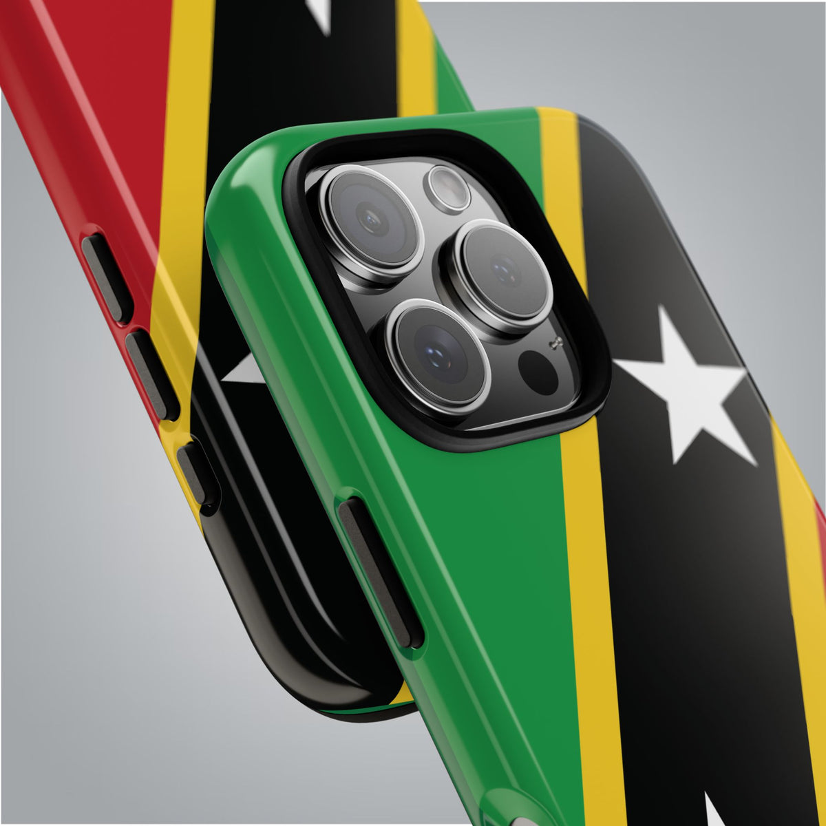 Saint Kitts and Nevis Flag Tough Phone Case - Irie Blues Boutique