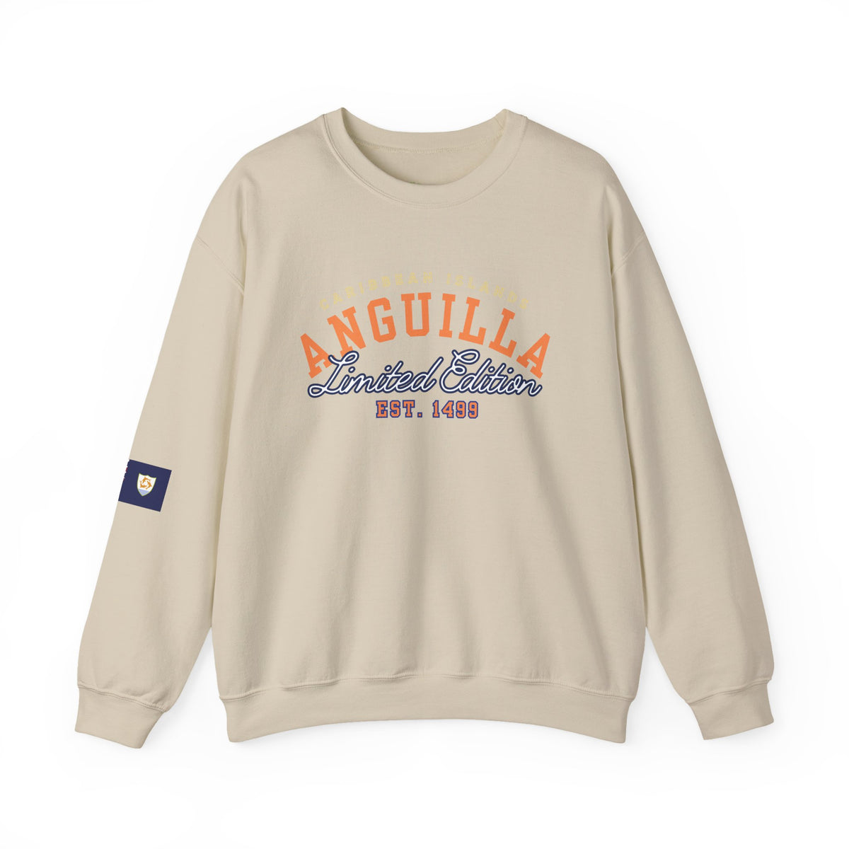 Anguilla Caribbean Islands Sweatshirt - Irie Blues Boutique