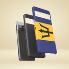 Barbados Flag Tough Phone Case - Irie Blues Boutique