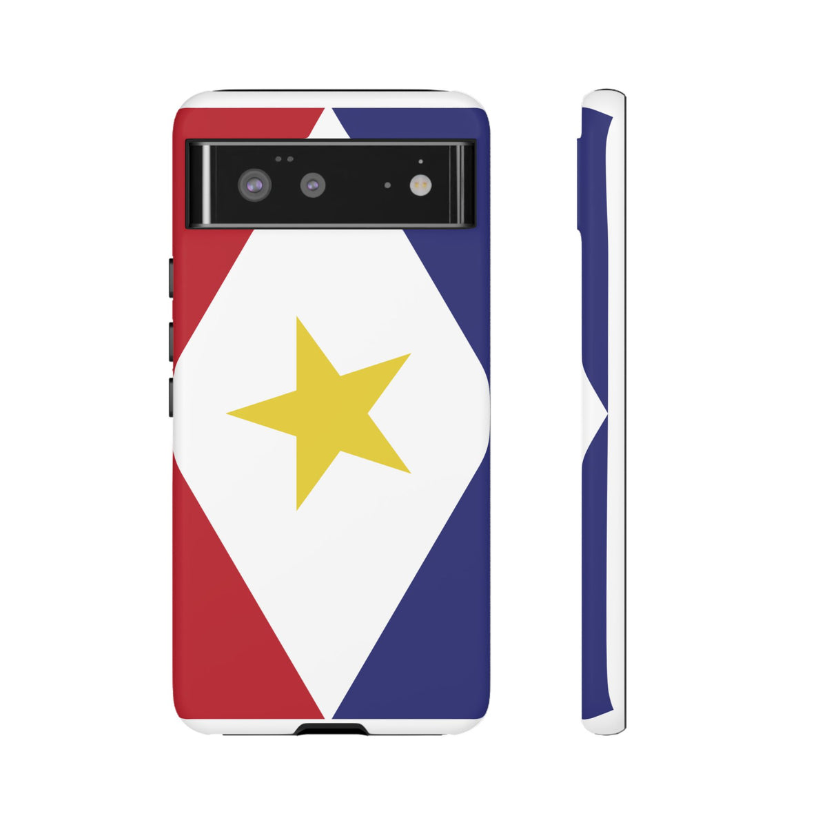 Saba Flag Tough Phone Case - Irie Blues Boutique