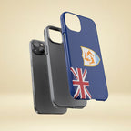 Anguilla Flag Tough Phone Case - Irie Blues Boutique