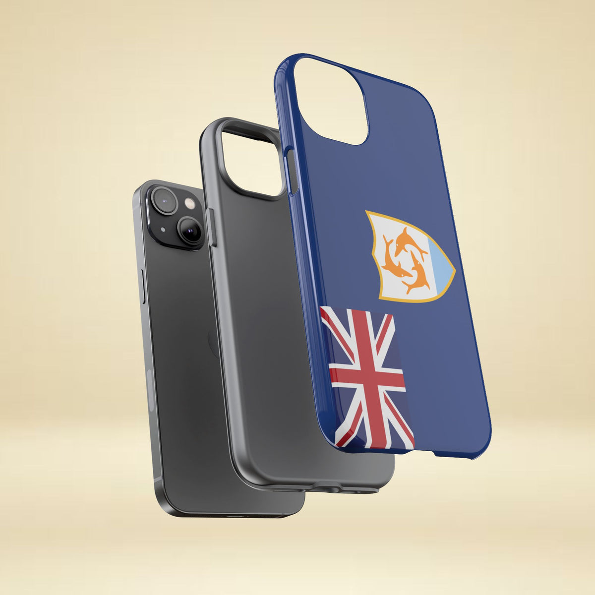 Anguilla Flag Tough Phone Case - Irie Blues Boutique