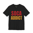 Soca Addict T-Shirt - Fun & Bold Unisex Tee for Music Lovers, Festivals, Parties, Gifts, Summer Wear - Irie Blues Boutique