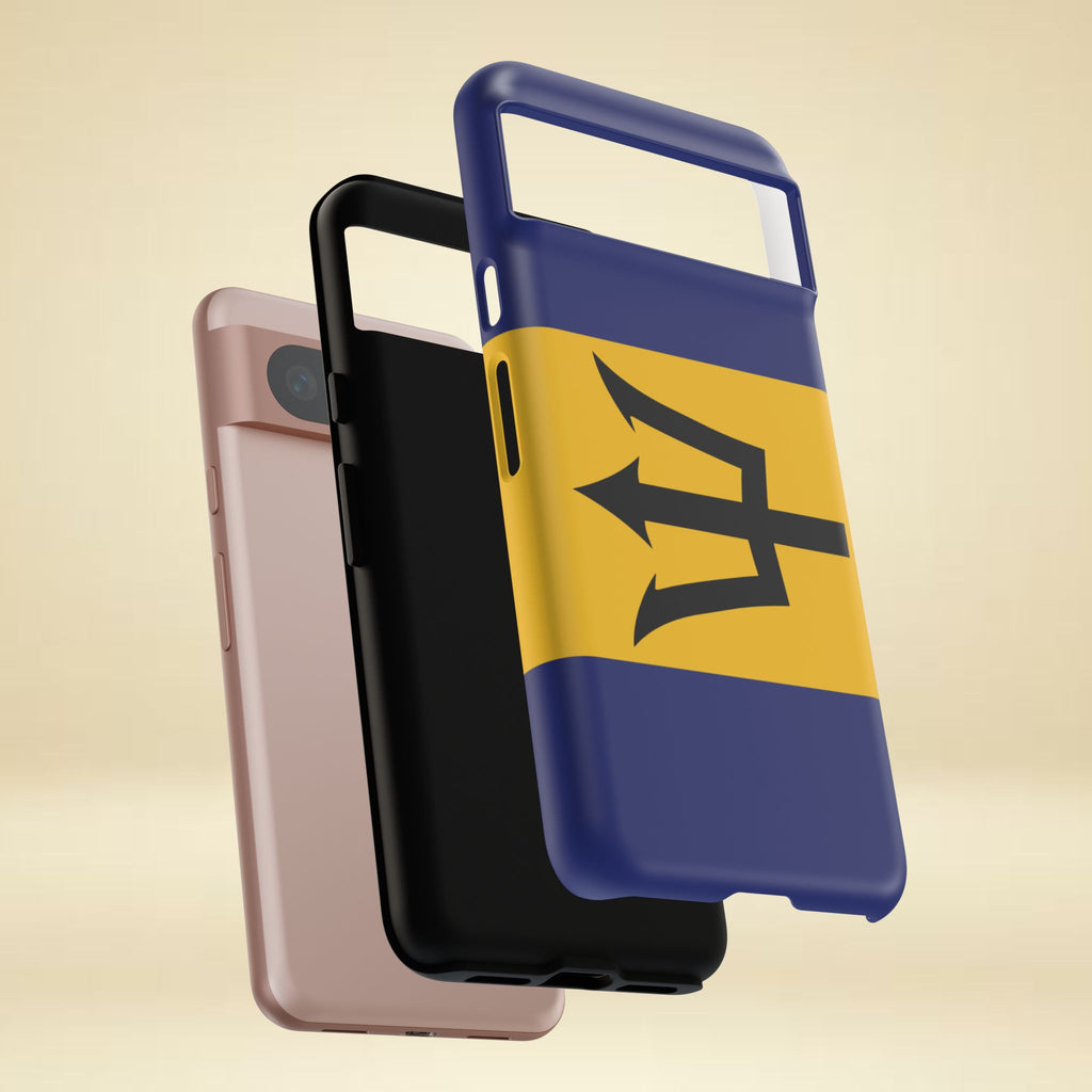 Barbados Flag Tough Phone Case - Irie Blues Boutique