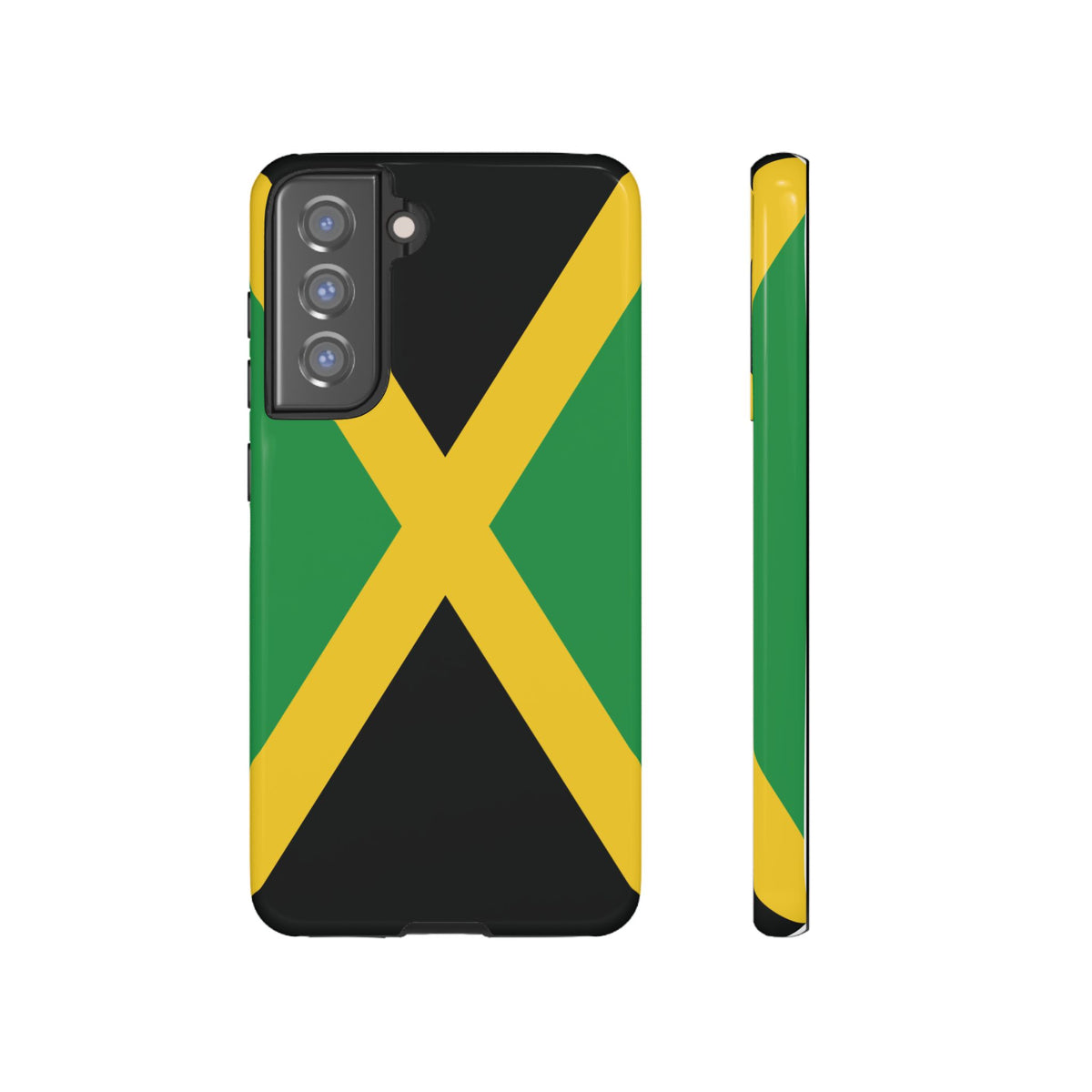 Jamaica Flag Tough Phone Case - Irie Blues Boutique
