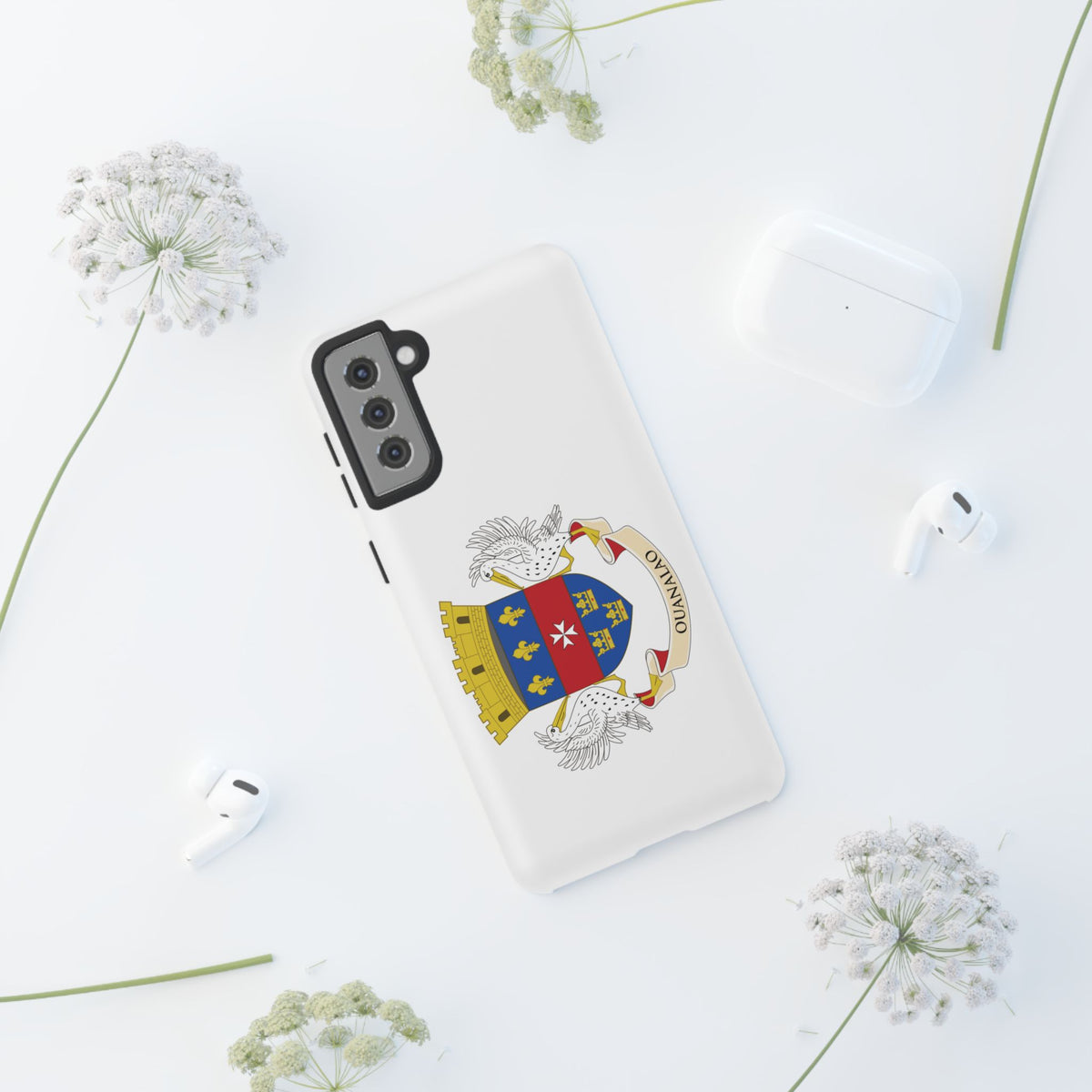 Saint Barthélemy Flag Tough Phone Case - Irie Blues Boutique