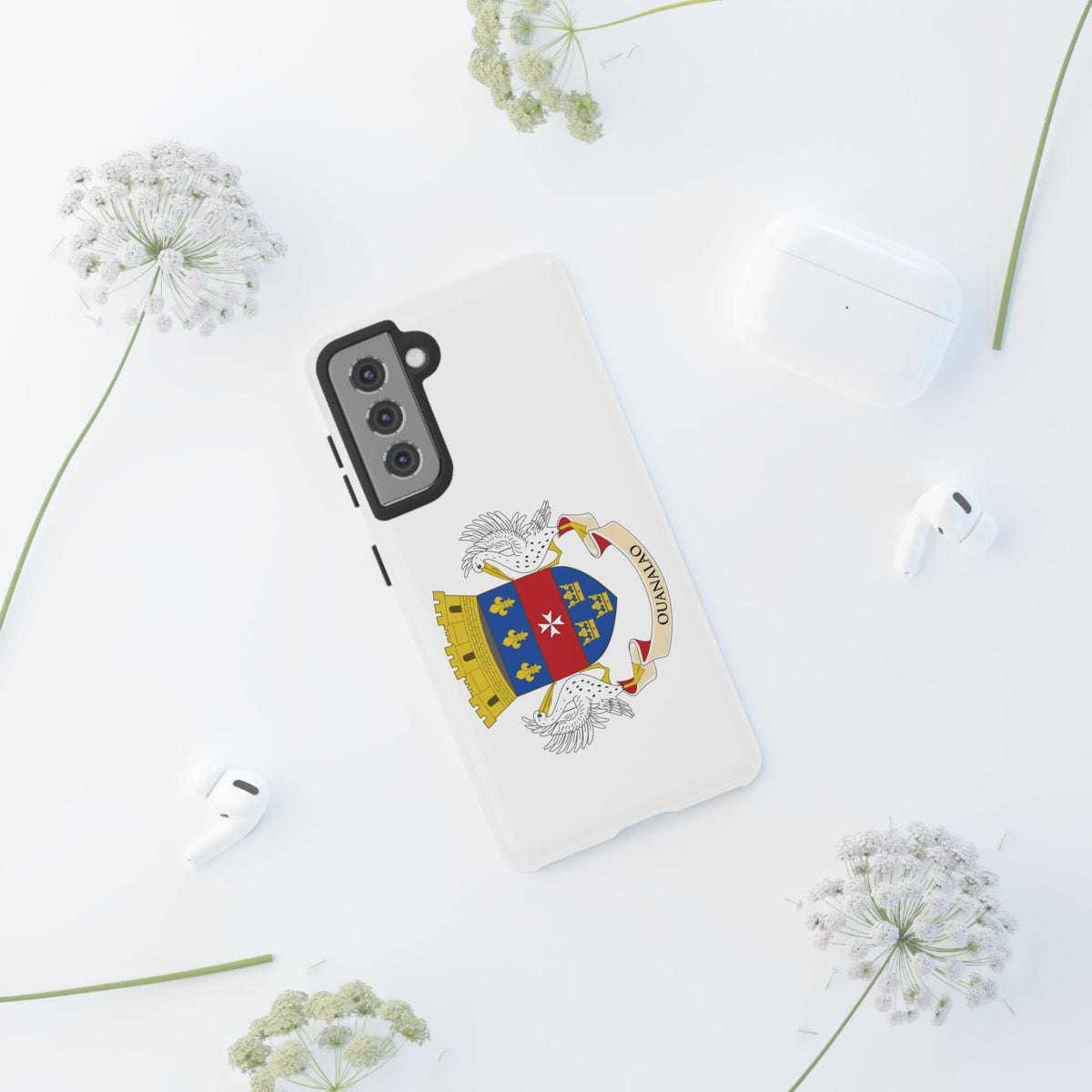 Saint Barthélemy Flag Tough Phone Case - Irie Blues Boutique