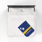 Curacao Flag Velveteen Plush Blanket