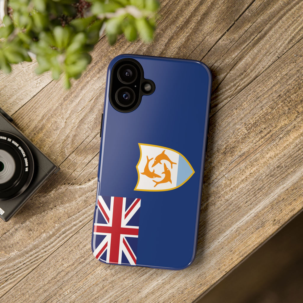 Anguilla Flag Tough Phone Case - Irie Blues Boutique