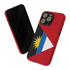 Antigua and Barbuda Flag Tough Phone Case - Irie Blues Boutique
