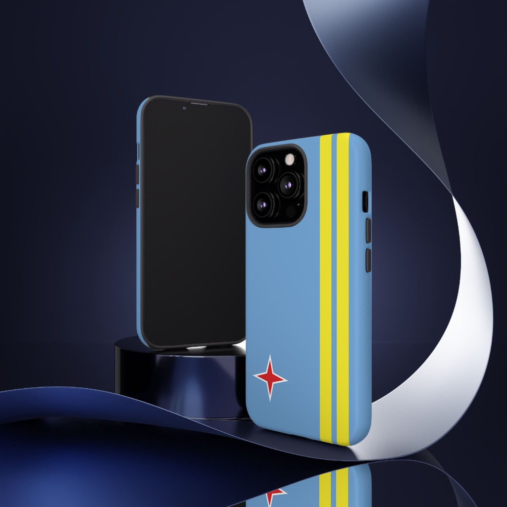 Aruba Flag Tough Phone Case - Irie Blues Boutique