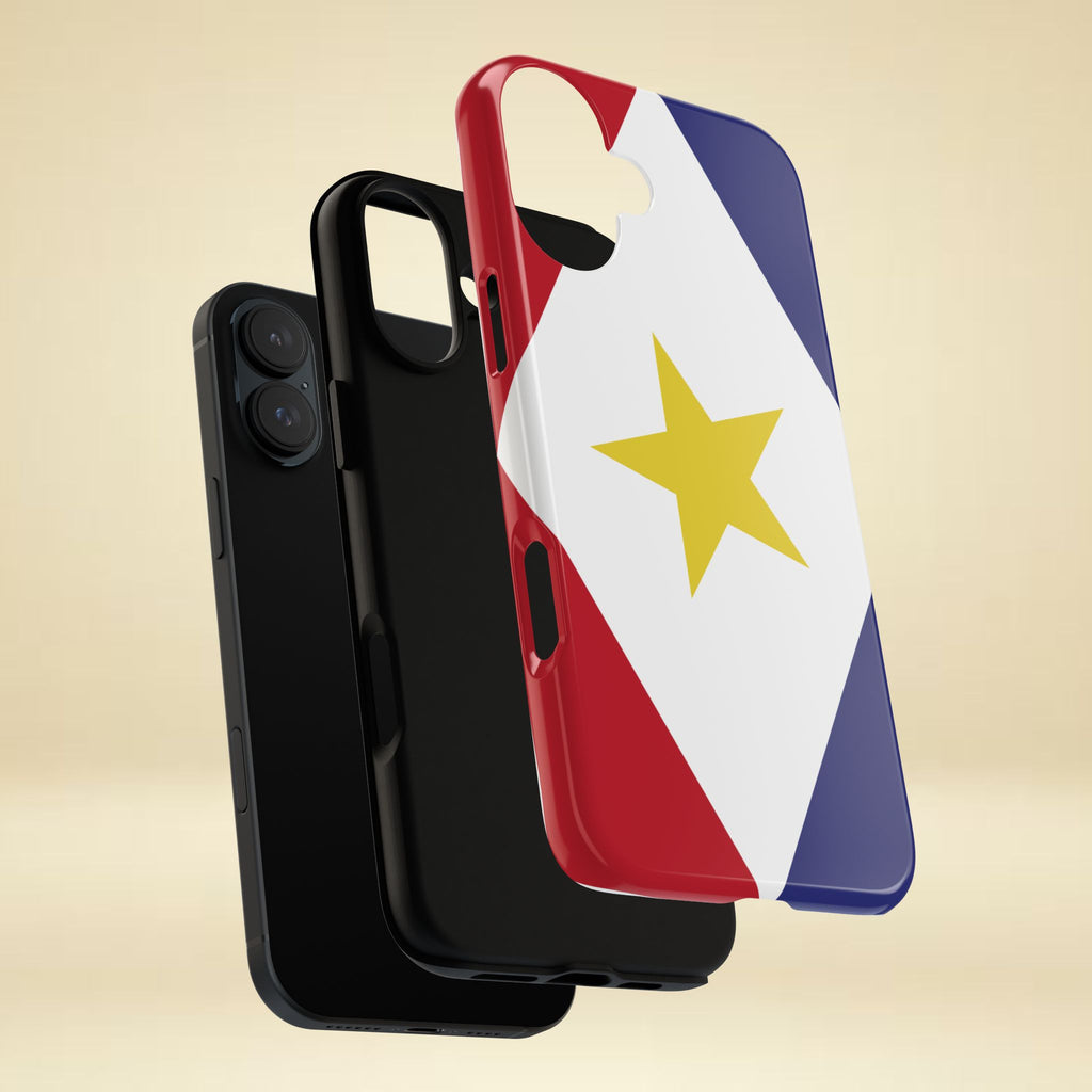 Saba Flag Tough Phone Case - Irie Blues Boutique