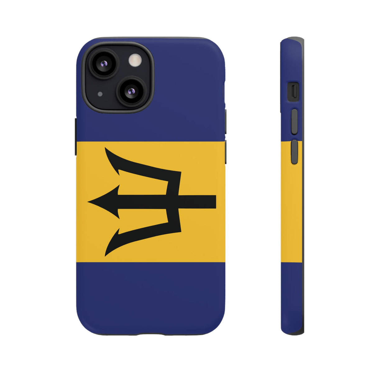 Barbados Flag Tough Phone Case - Irie Blues Boutique