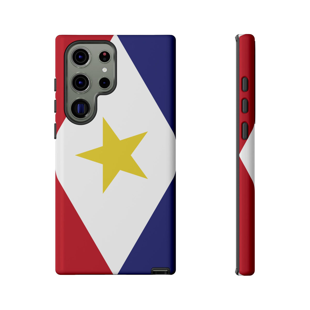 Saba Flag Tough Phone Case - Irie Blues Boutique