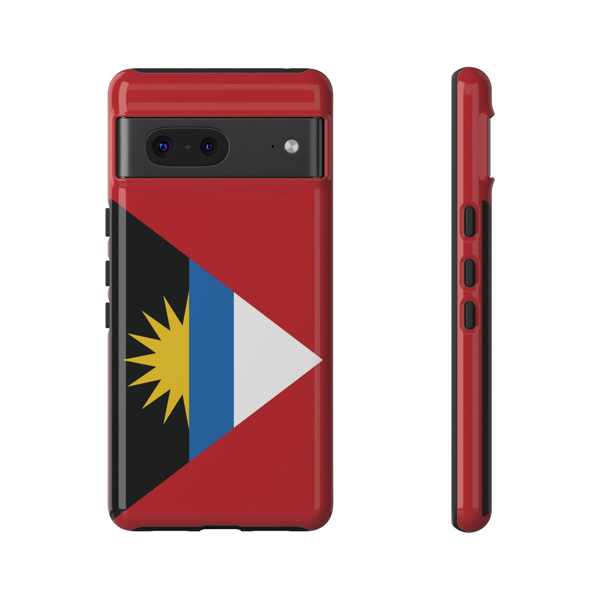 Antigua and Barbuda Flag Tough Phone Case - Irie Blues Boutique