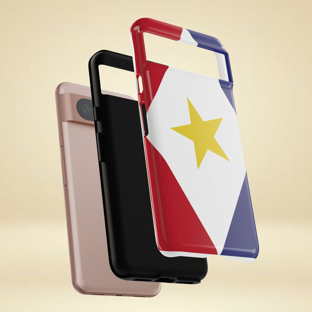 Saba Flag Tough Phone Case - Irie Blues Boutique