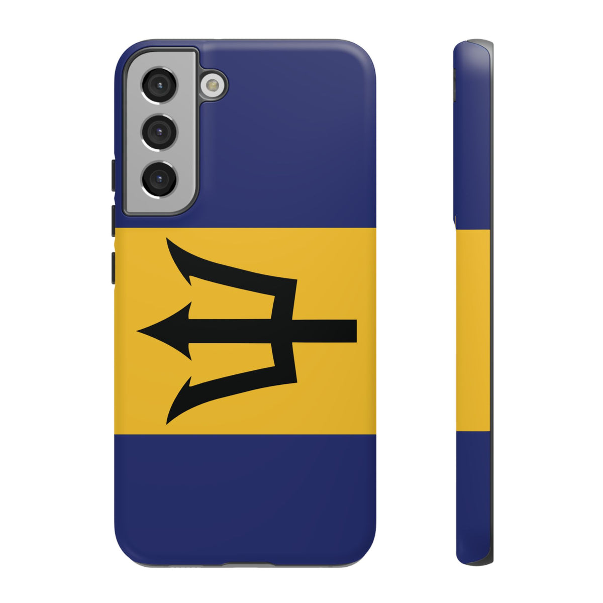 Barbados Flag Tough Phone Case - Irie Blues Boutique