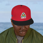 Haiti Zoe Embroidered Snapback Hat - Irie Blues Boutique