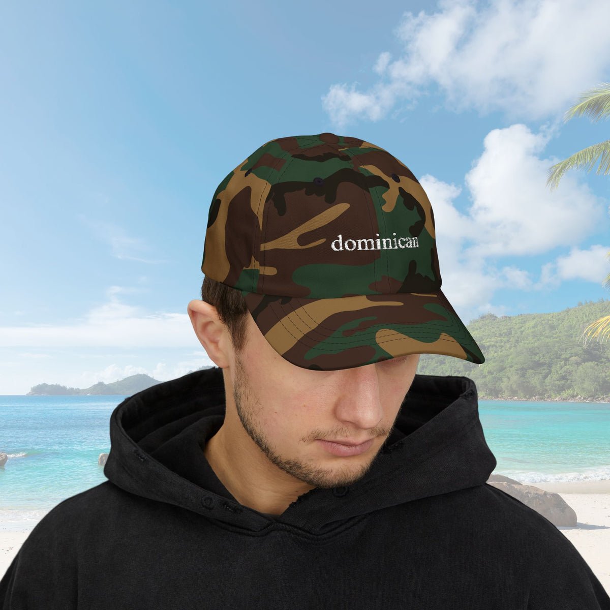 Dominican Embroidered Dad Cap - Irie Blues Boutique
