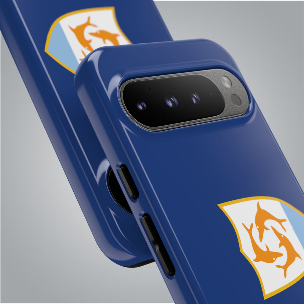 Anguilla Flag Tough Phone Case - Irie Blues Boutique