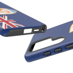 Anguilla Flag Tough Phone Case - Irie Blues Boutique