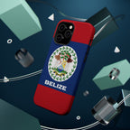 Belize Flag Magnetic Case - Irie Blues Boutique