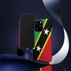 Saint Kitts and Nevis Flag Tough Phone Case - Irie Blues Boutique
