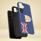 Anguilla Flag Tough Phone Case - Irie Blues Boutique