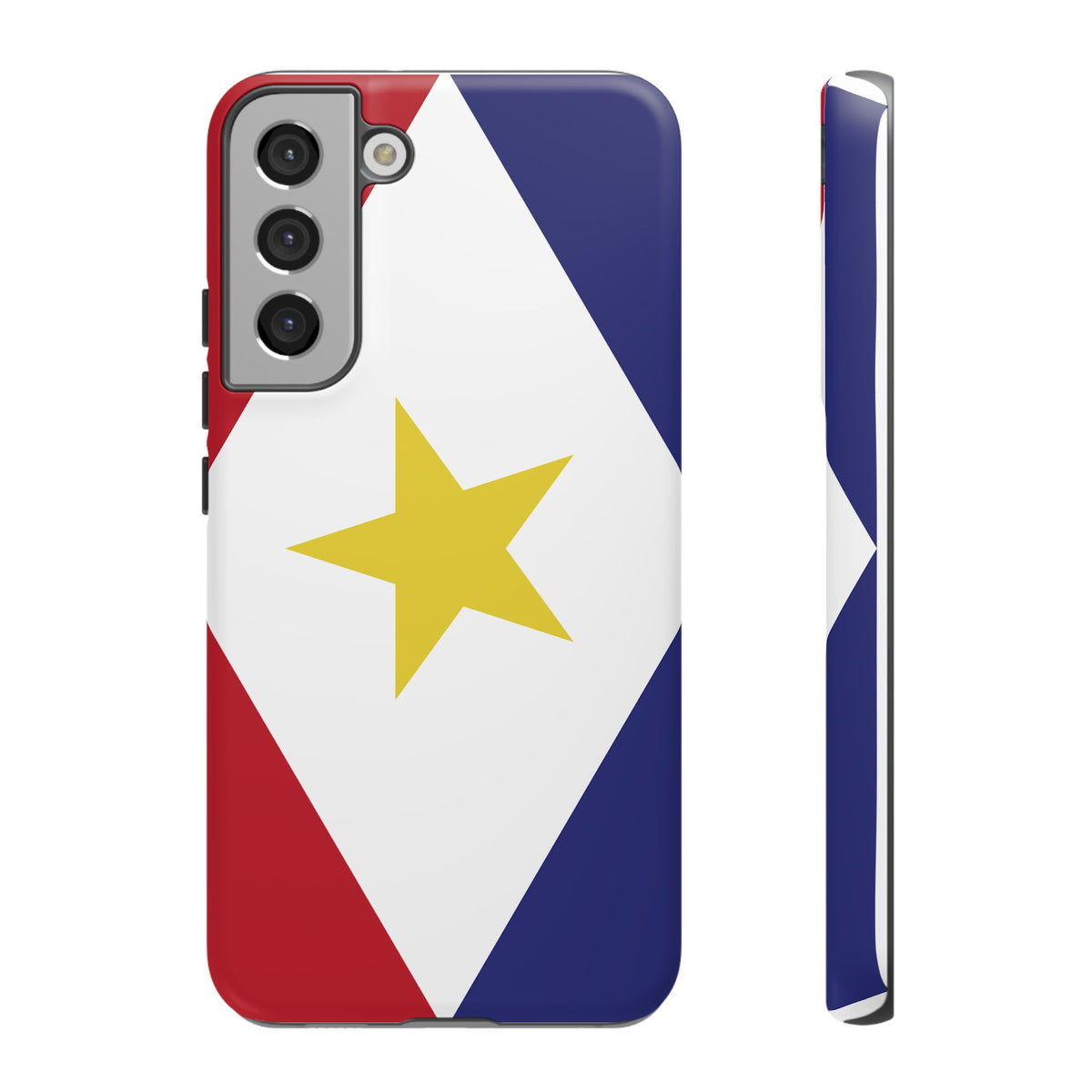 Saba Flag Tough Phone Case - Irie Blues Boutique