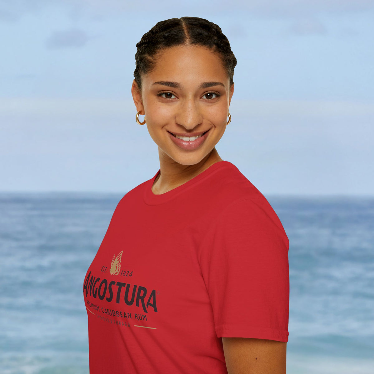 Angostura Beer Trinidad & Tobago Logo Unisex T-Shirt - Irie Blues Boutique
