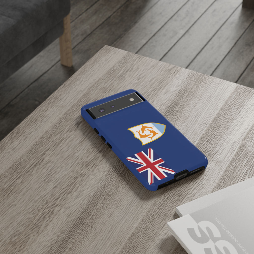 Anguilla Flag Tough Phone Case - Irie Blues Boutique