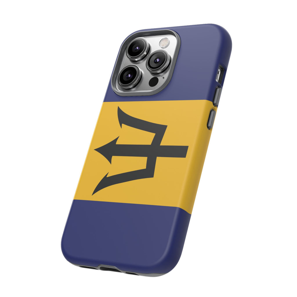 Barbados Flag Tough Phone Case - Irie Blues Boutique