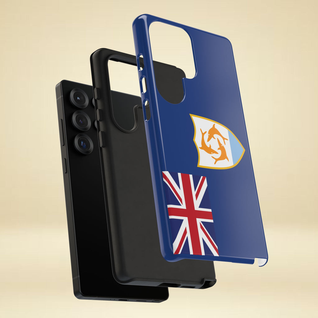Anguilla Flag Tough Phone Case - Irie Blues Boutique