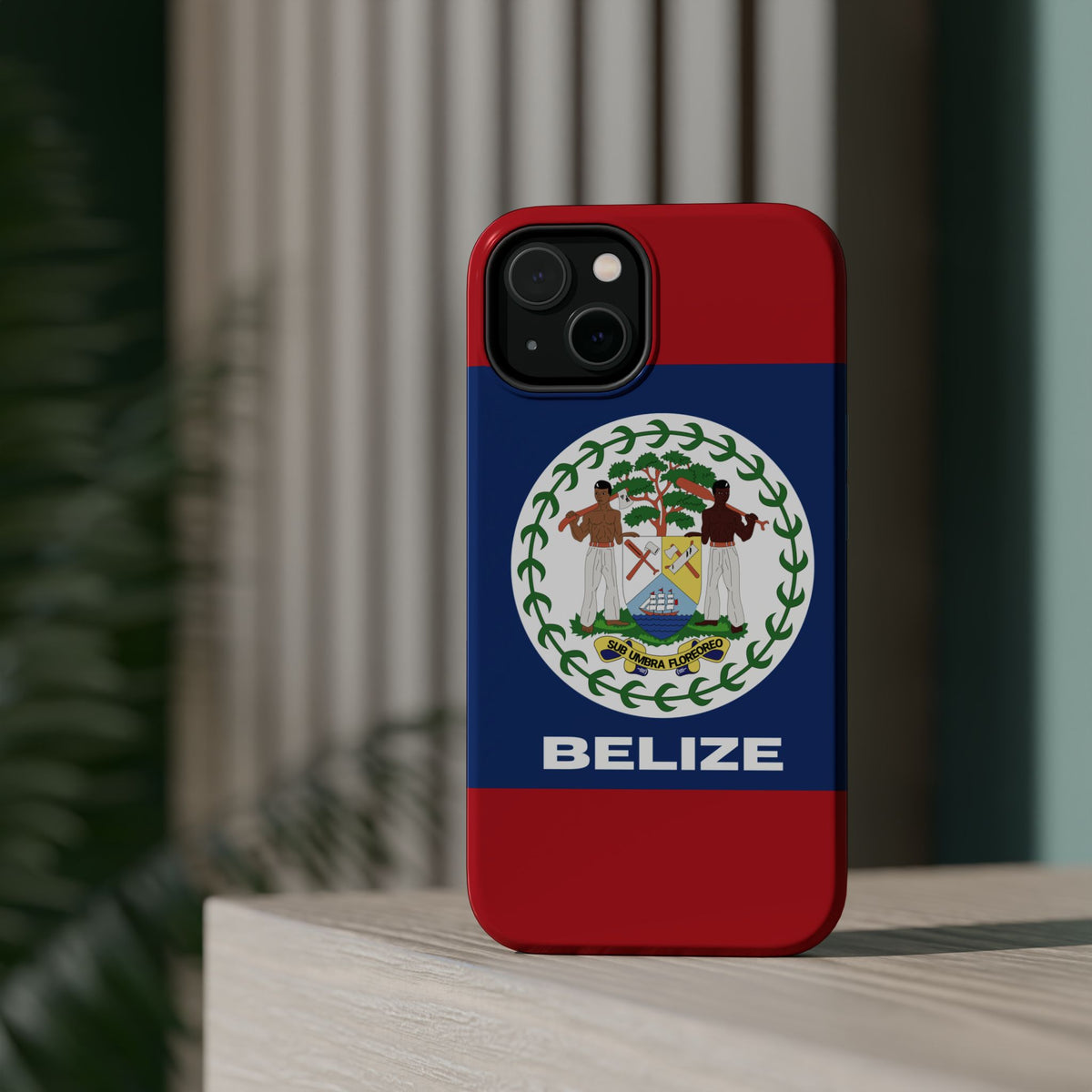 Belize Flag Magnetic Case - Irie Blues Boutique