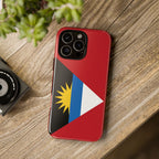 Antigua and Barbuda Flag Tough Phone Case - Irie Blues Boutique